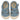 Igor MDS10351 sandalias niño oceano vistas frontales, con cierre textil adherente - © Calzados Modesto®