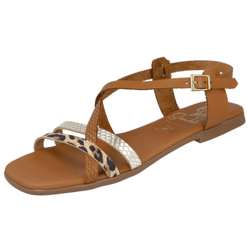 Oh! My Sandals 5801 Roble para Mujer
