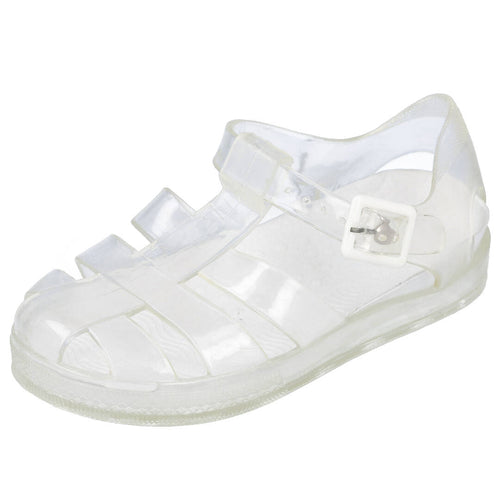 L&R SHOES MDDKS-2607K Sandalias Transparentes para Niña