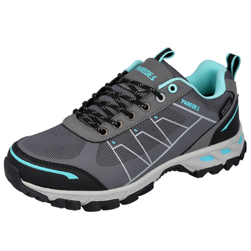 Paredes MDLT22147 Zapatillas de Montaña Grises y Azules para Mujer