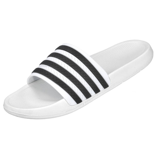 L&R SHOES MDU7591 Chanclas de Pala Blancas para Hombre