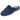 Zapatilla abierta azul Bubble Bobble para mujer vista de tres cuartos - © Calzados Modesto®