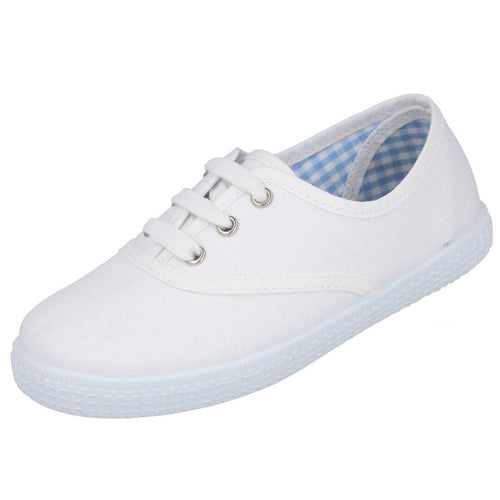 Batilas 57601 Zapatillas de lona Blanco para Niña
