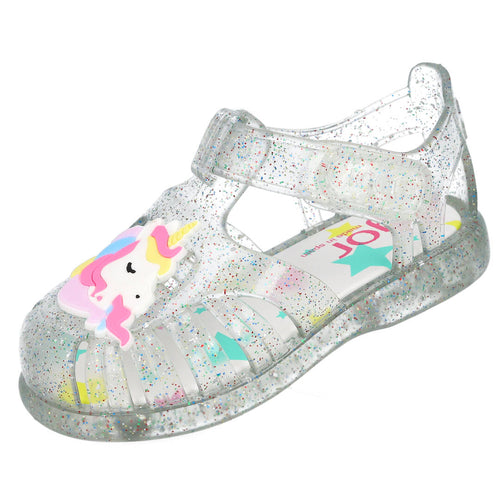 Igor TOBBY-UNICORNIO TRANSPARENTE Sandalias Niña