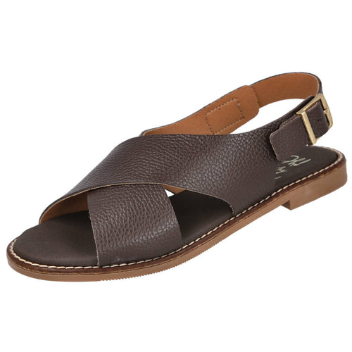 Oh! My Sandals 5831 Sandalia plana Negro para Mujer