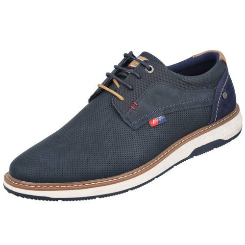 Prestigio LB20071NVCA Zapatos de cordones Marino para Hombre