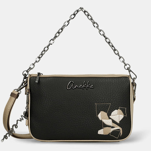 ANEKKE Bandolera negra Essentials 42603-588 NEGRO 964662