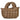 Pink Desert CTS73635 bolso taupe para mujer, vista frontal acolchada - © Calzados Modesto®