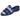 Zapatillas de casa L&R SHOES azules para mujer con diseño estampado en cuña - © Calzados Modesto®