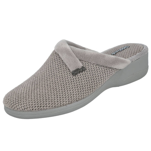 Devalverde 2231 Gris Zapatilla Abierta Mujer