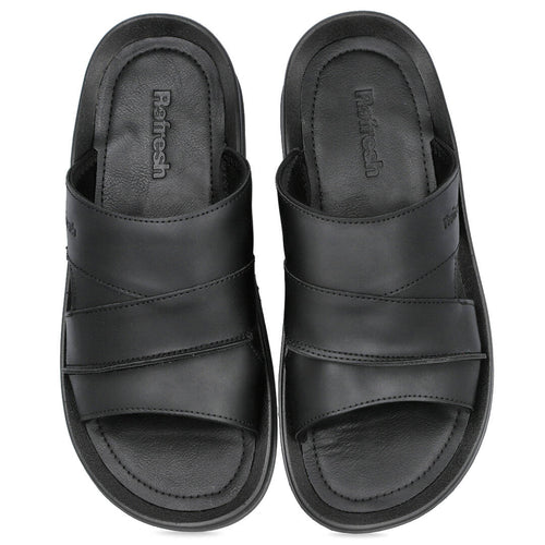 Refresh MD172554 Sandalias Negro para Hombre