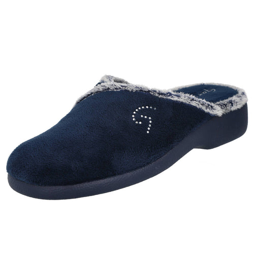 Garzon LR3305-247 Zapatillas de Casa Azul Marino para Mujer