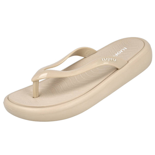 Bubble Bobble SD10682 Chanclas de dedo Mujer Beige