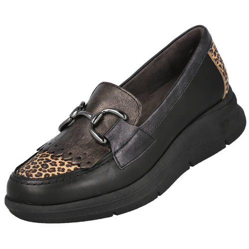 Pitillos MD10753 Mocasín Negro Mujer