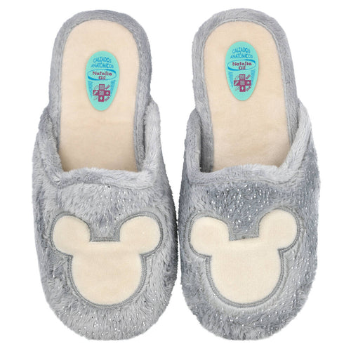 Bubble Bobble MD5032 Zapatillas de Casa Grises para Mujer