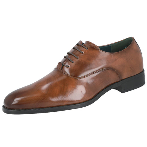 L&R SHOES MDL3704 Zapatos de Vestir Marrones para Hombre