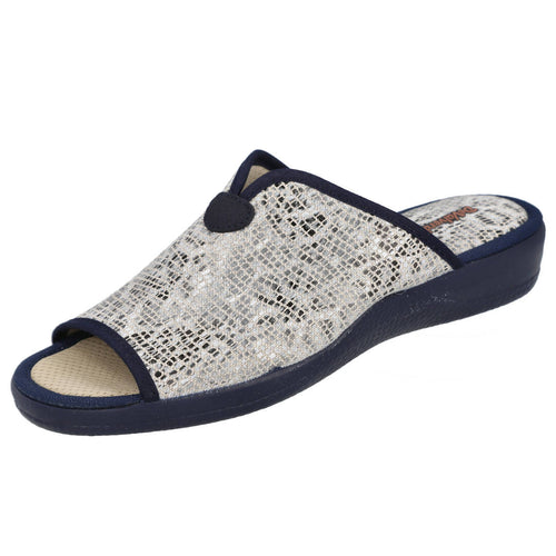 Devalverde MD1544 Zapatilla abierta Azul Mujer