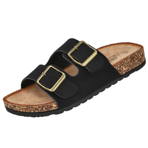 Bubble Bobble 908-2 Sandalias Negras Mujer