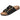 Sandalias BUBBLE BOBBLE negras estilo Birkenstock con hebillas doradas y suela de corcho - © Calzados Modesto®