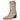 Botas beige mujer Pink Desert TF8732, vista frontal y detalle bordado - © Calzados Modesto®