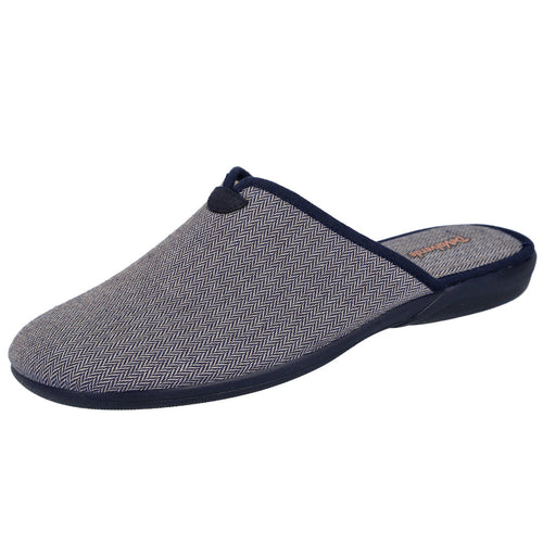 DeValverde MD3191 Zapatillas de Casa Azules para Hombre