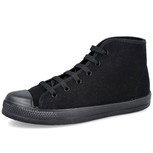 Bubble Bobble MD0388 Zapatillas de Lona Negras para Hombre