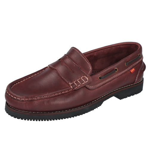 L&R SHOES MD2452.3 Mocasines Burdeos para Hombre