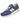 Zapatilla New Balance 515 en azul marino con detalles en verde lima y suela de goma. - © Calzados Modesto®