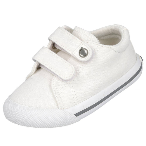 Conguitos MDTESH17004 Zapatillas de Lona Blanco para Niño