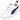 Zapatilla deportiva Bubble Bobble blanca para niño, vista frontal con cierre textil adherente - © Calzados Modesto®