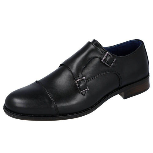 Bubble Bobble E4484 Zapatos de Vestir Negros para Hombre