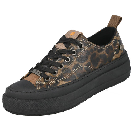 Refresh MD173072 Zapatillas de Lona Animal Print para Mujer