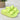 Chanclas Xti MD142550 pala pistacho mujer, vista frontal con detalle de tiras y cierre textil adherente - © Calzados Modesto®