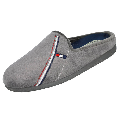Bubble Bobble MD6103 Zapatillas de Casa Grises para Hombre