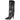 Botas altas negras Pink Desert 2R8B-X9639-06 mujer, diseño serpiente frontal - © Calzados Modesto®