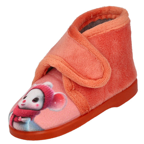 Bubble Bobble 100-6 Zapatilla Cerrada Naranja para Niña