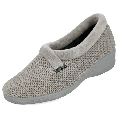 Devalverde 2230 Zapatilla Cerrada Gris Mujer