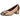 Zapato salón beige Pink Desert de mujer con puntera metalizada y hebilla - © Calzados Modesto®