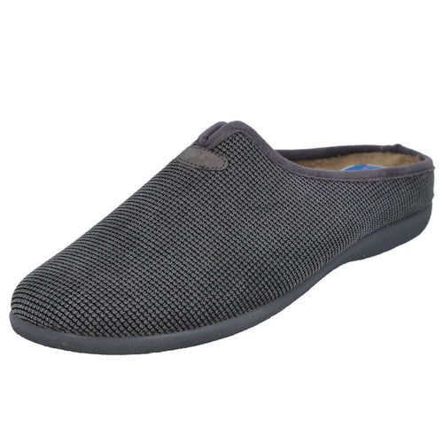 L&R SHOES LR963 Zapatillas de Casa Grises para Hombre