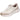 Skechers Slip-ins Cozy Fit mujer: zapatilla beige acolchada vista frontal 3/4 - © Calzados Modesto®