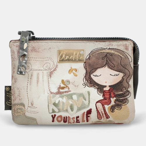 ANEKKE Monedero 3 compartimento Muse 42709-010 BEIGE 391208