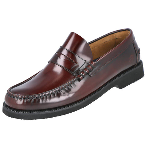 Fluchos MDSTAMFORD-F0047 Mocasín Burdeos para Hombre
