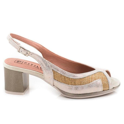 Pitillos 5093 Oro Sandalias de tacón Mujer