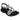Sandalia plana Skechers 41180 gris para mujer, vista frontal con tiras cruzadas - © Calzados Modesto®