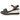 Sandalia piel negra plataforma mujer OH! MY SANDALS 5981 © Calzados Modesto®