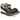 Sandalias cuña piel negro mujer OH! MY SANDALS 5981 © Calzados Modesto®