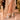 Sandalia dorada Pitillos 11224 mujer con tacón bloque, vista lateral - © Calzados Modesto®