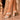 Sandalia de fiesta Pitillos 11224 para mujer en color oro, vista frontal detalle - © Calzados Modesto®