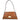 Bolso bandolera XTI camel de piel sintética con cierre metálico dorado - © Calzados Modesto®