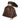 Bolso marrón mujer Pink Desert AST20879, vista lateral con cremallera dorada visible - © Calzados Modesto®